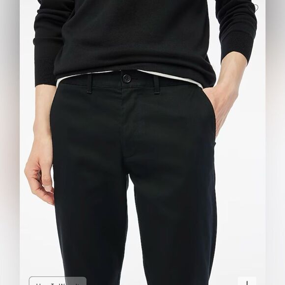 J.Crew Factory Straight-fit flex chino pant - Picture 1 of 6